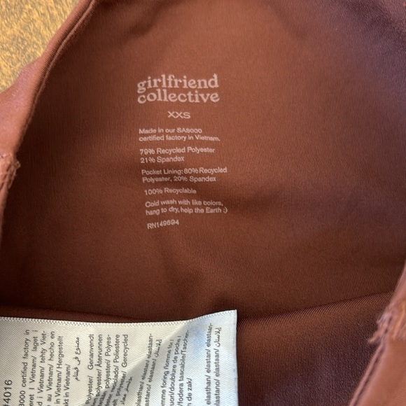 Girlfriend Collective high rise leggings. - Picture 5 of 8